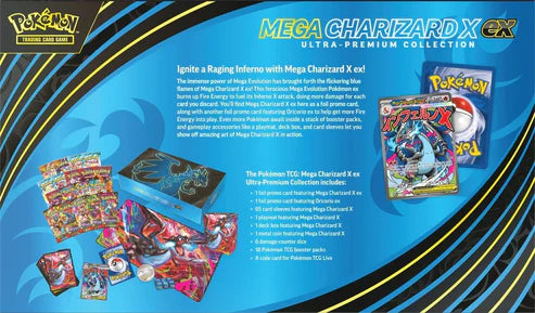 Mega Charizard X ex Ultra Premium Collection